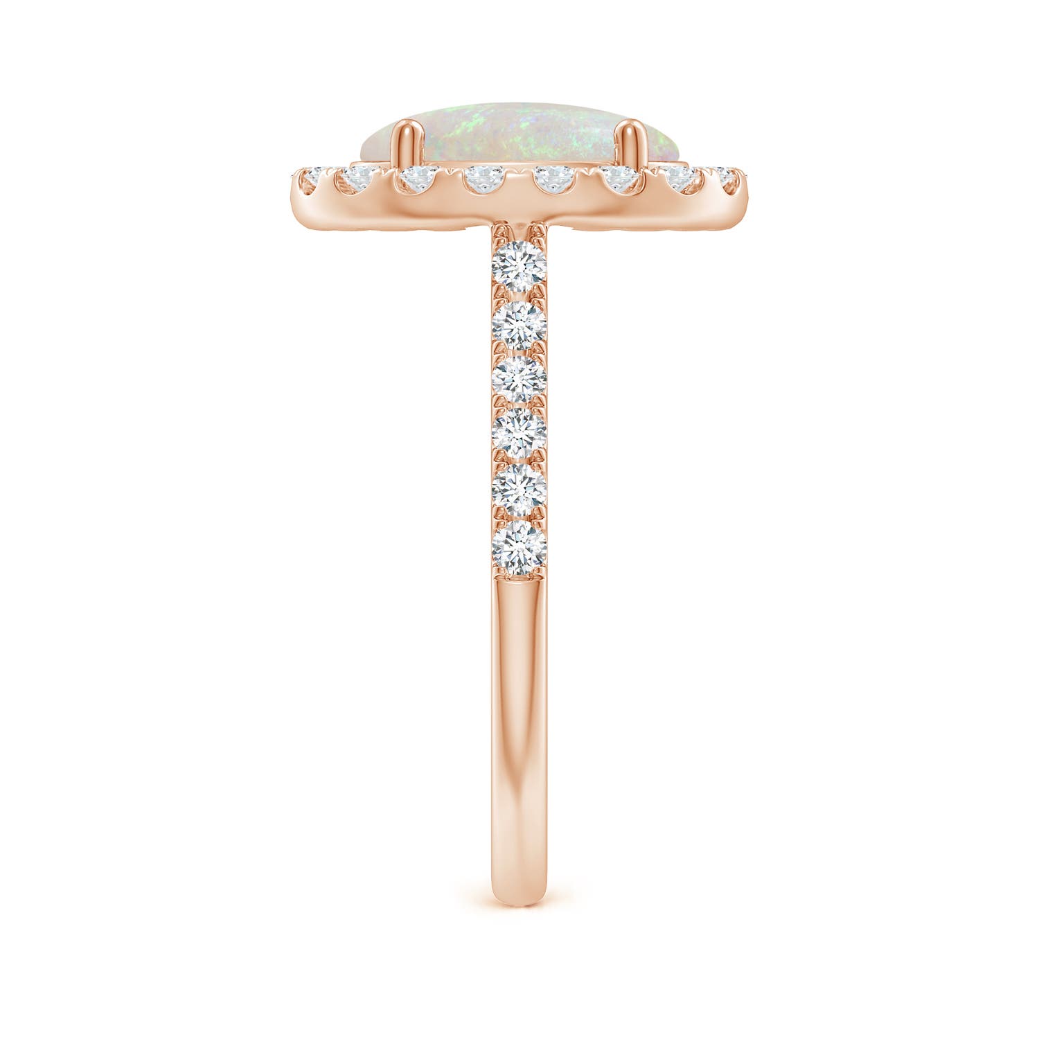 AA - Opal / 2.08 CT / 14 KT Rose Gold