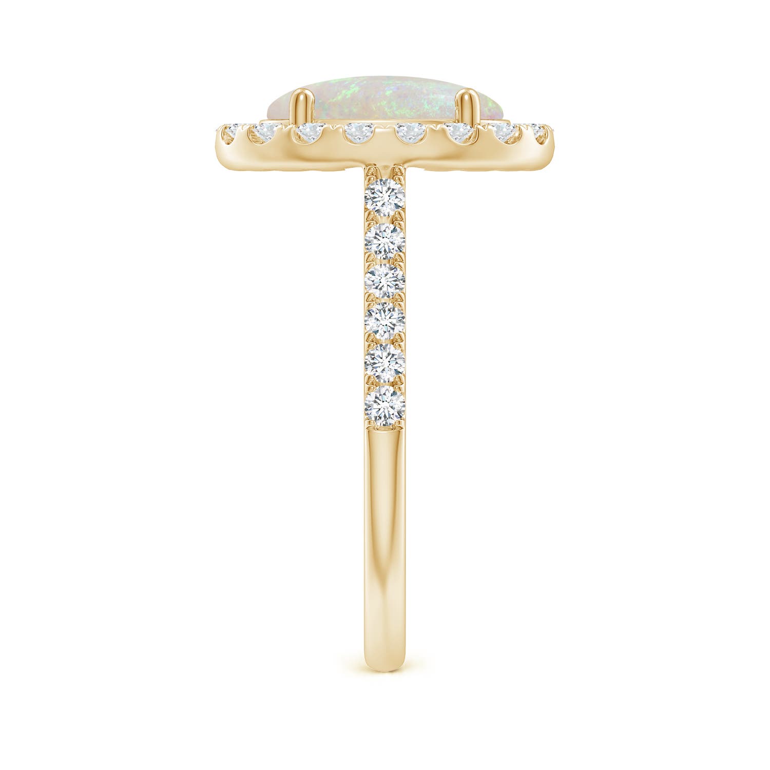 AA - Opal / 2.08 CT / 14 KT Yellow Gold