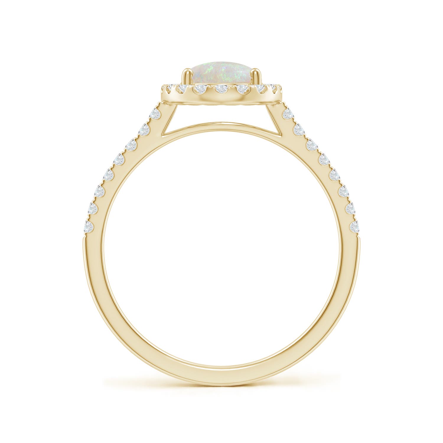 AA - Opal / 1.14 CT / 14 KT Yellow Gold