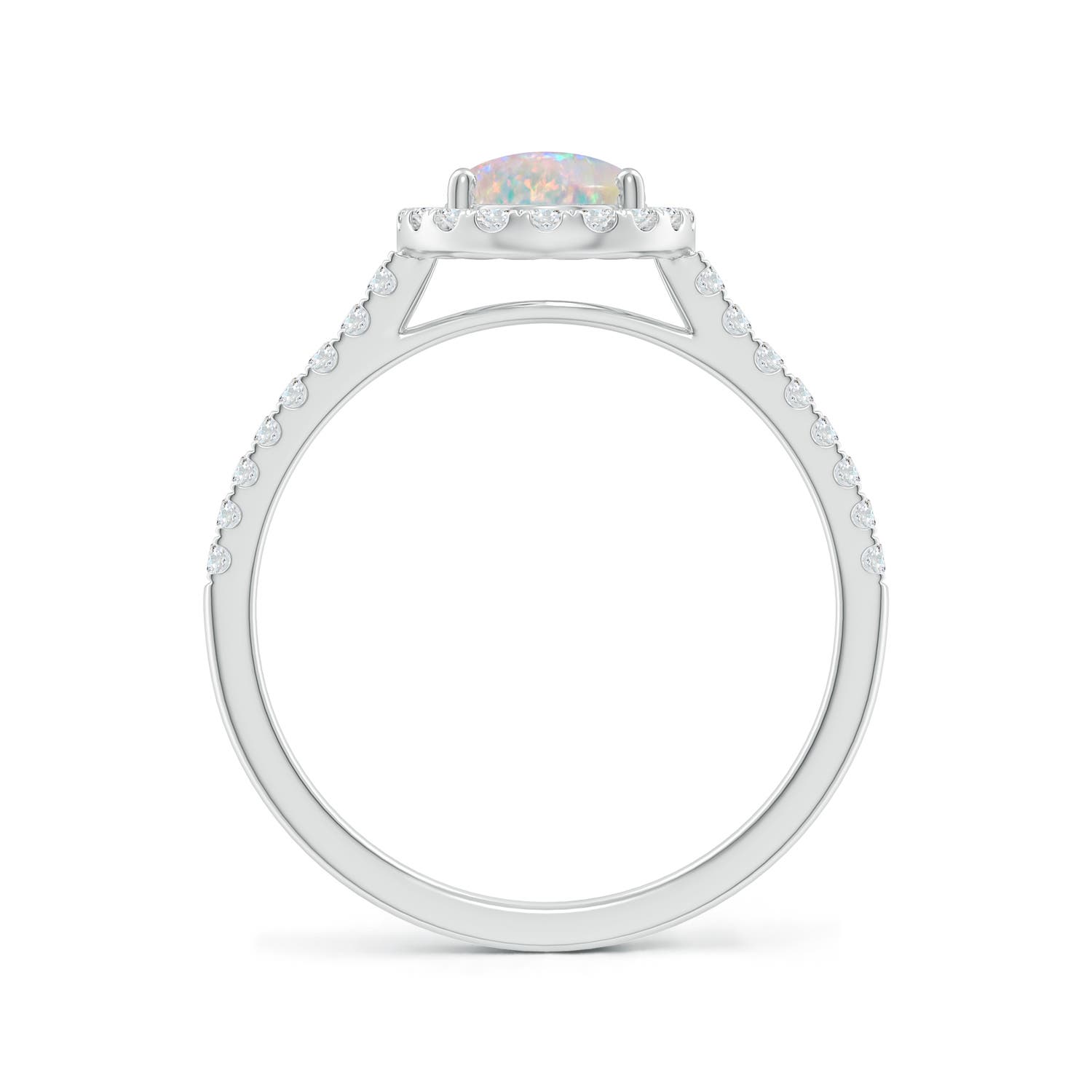 AAAA - Opal / 1.14 CT / 14 KT White Gold