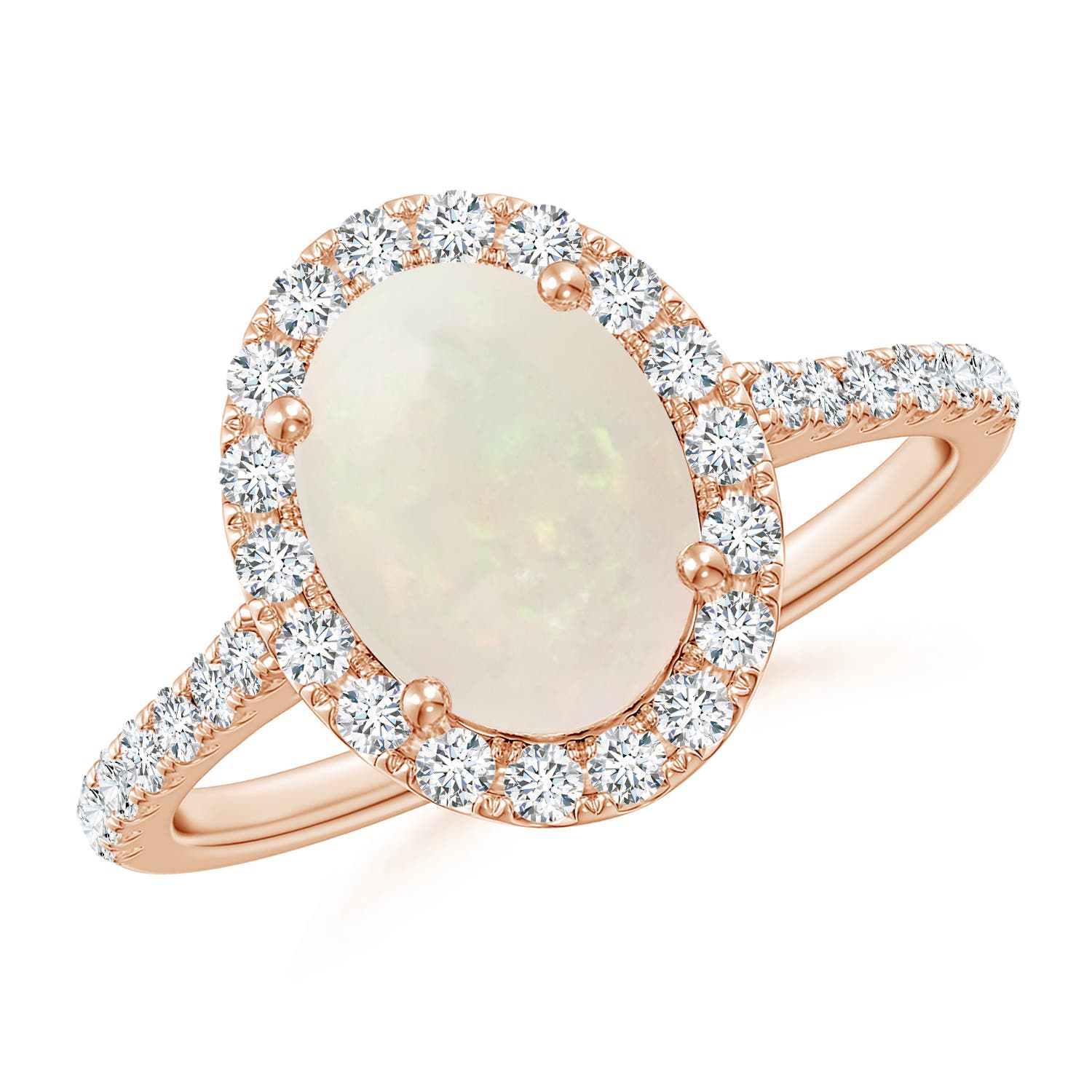 A - Opal / 1.55 CT / 14 KT Rose Gold