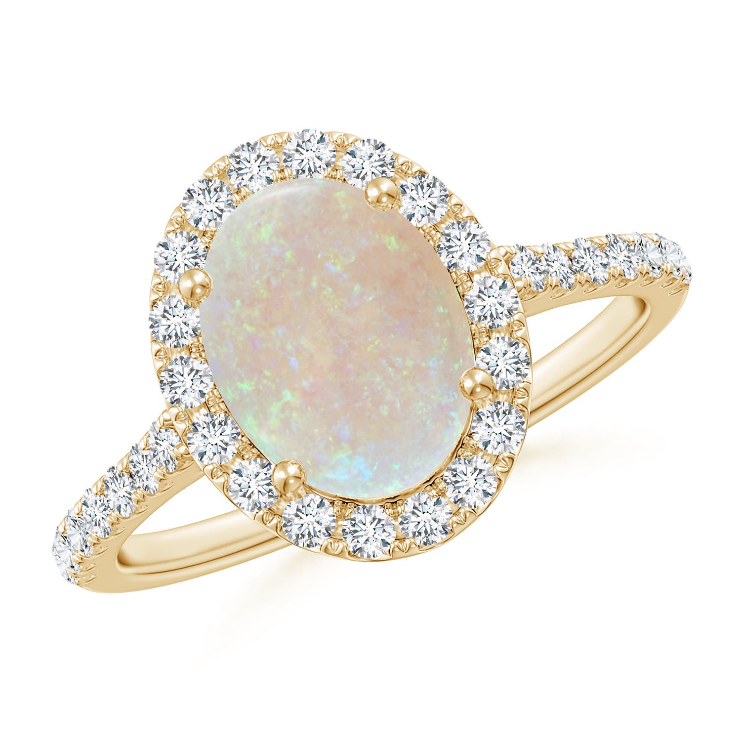 AA - Opal / 1.55 CT / 14 KT Yellow Gold