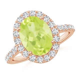 Oval A Peridot