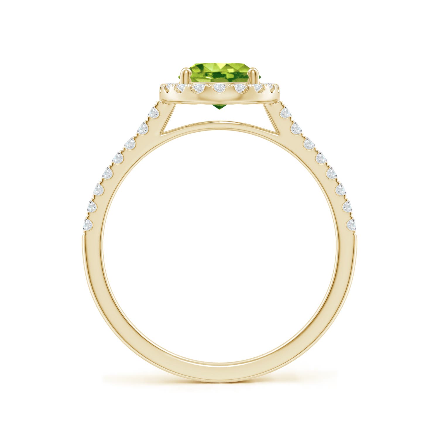 AAA - Peridot / 1.69 CT / 14 KT Yellow Gold