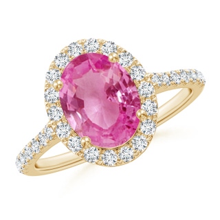 Oval AAA Pink Sapphire