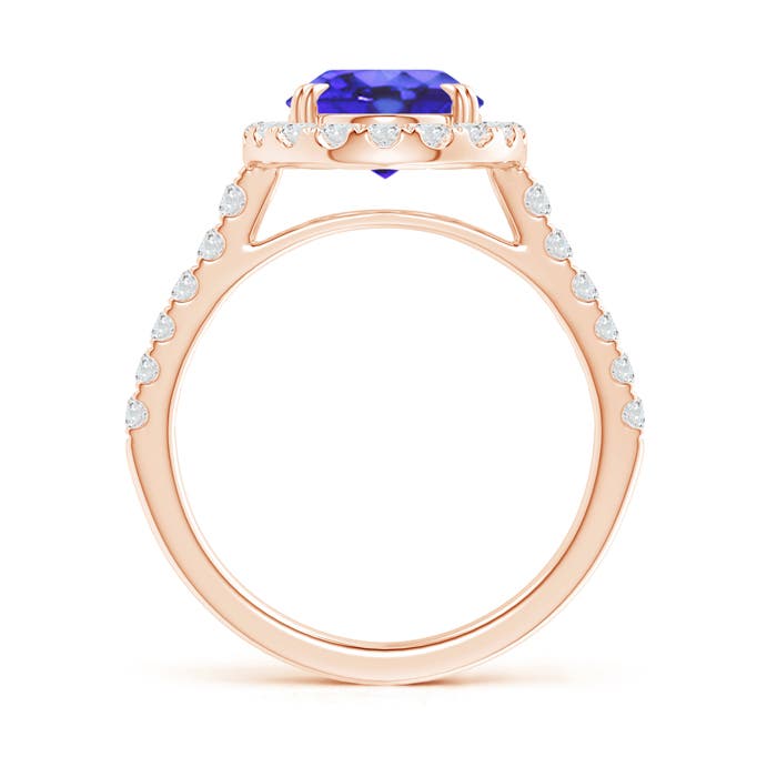 AA - Tanzanite / 3.53 CT / 14 KT Rose Gold