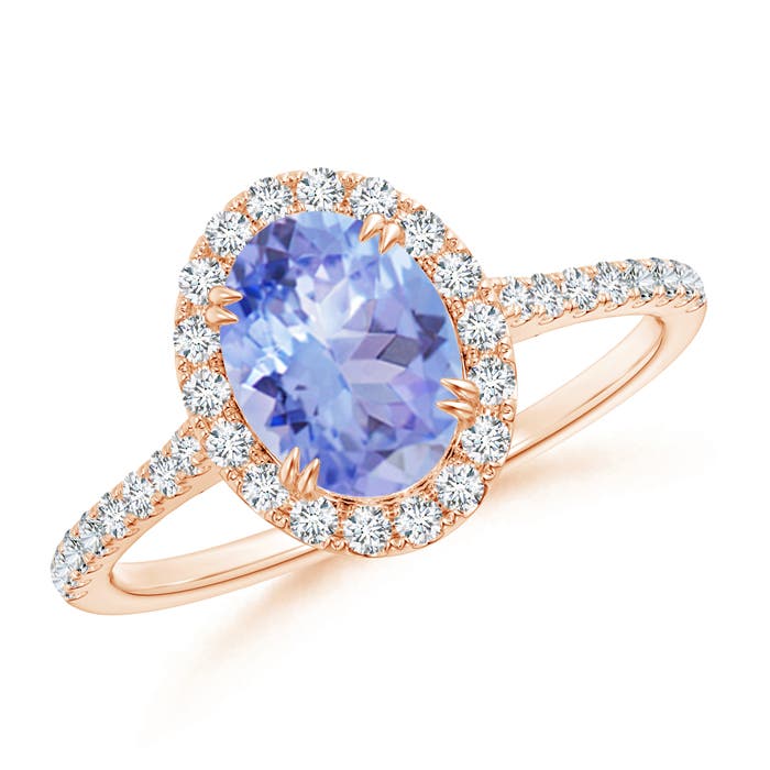 A - Tanzanite / 1.59 CT / 14 KT Rose Gold