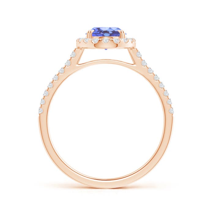 A - Tanzanite / 1.59 CT / 14 KT Rose Gold