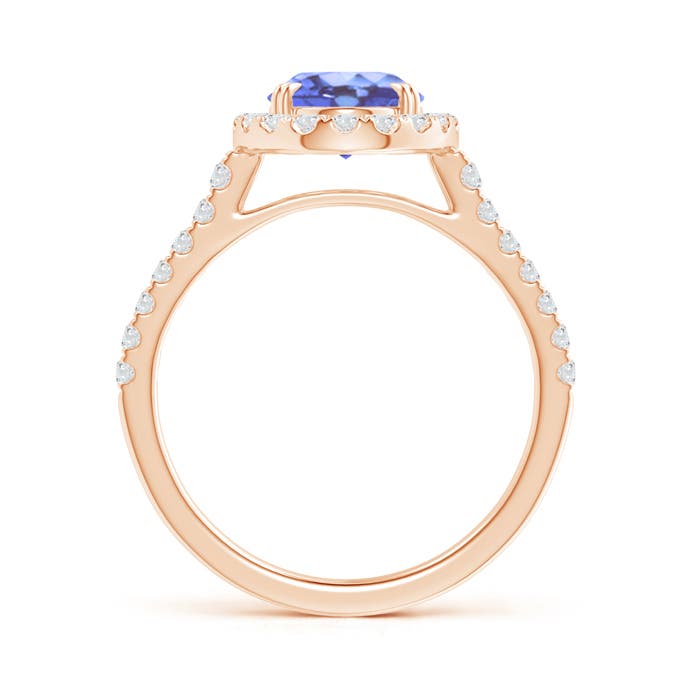 A - Tanzanite / 2.35 CT / 14 KT Rose Gold