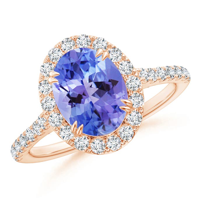 AA - Tanzanite / 2.35 CT / 14 KT Rose Gold