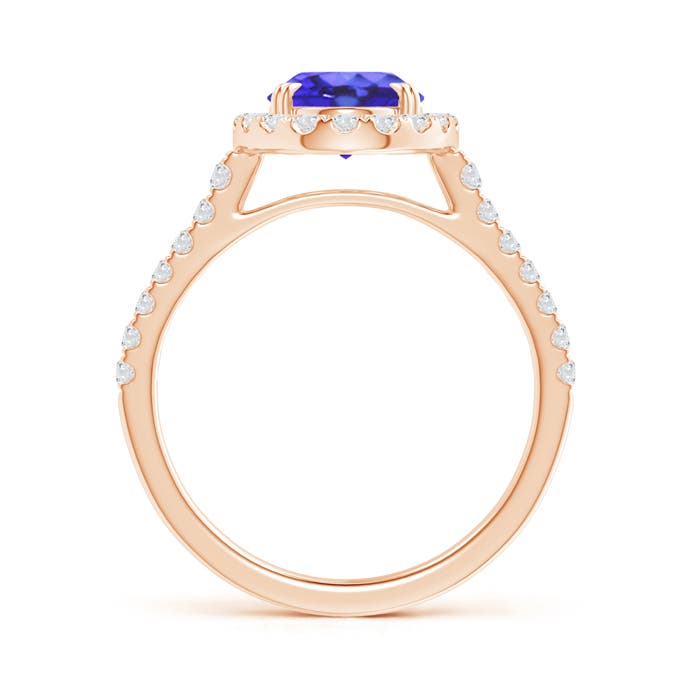 AA - Tanzanite / 2.35 CT / 14 KT Rose Gold