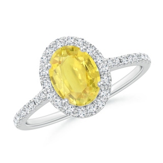 Oval A Yellow Sapphire