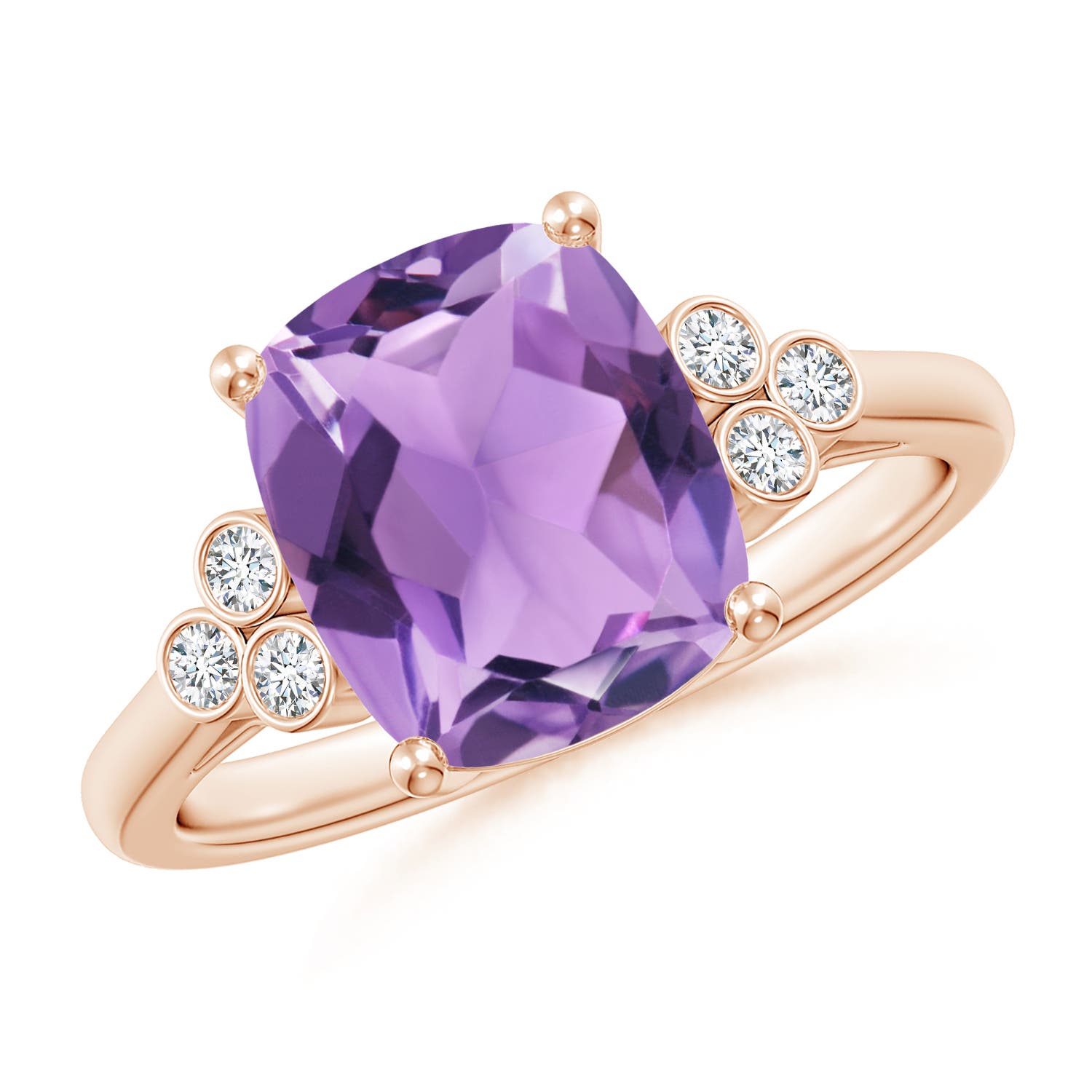 A - Amethyst / 2.83 CT / 14 KT Rose Gold