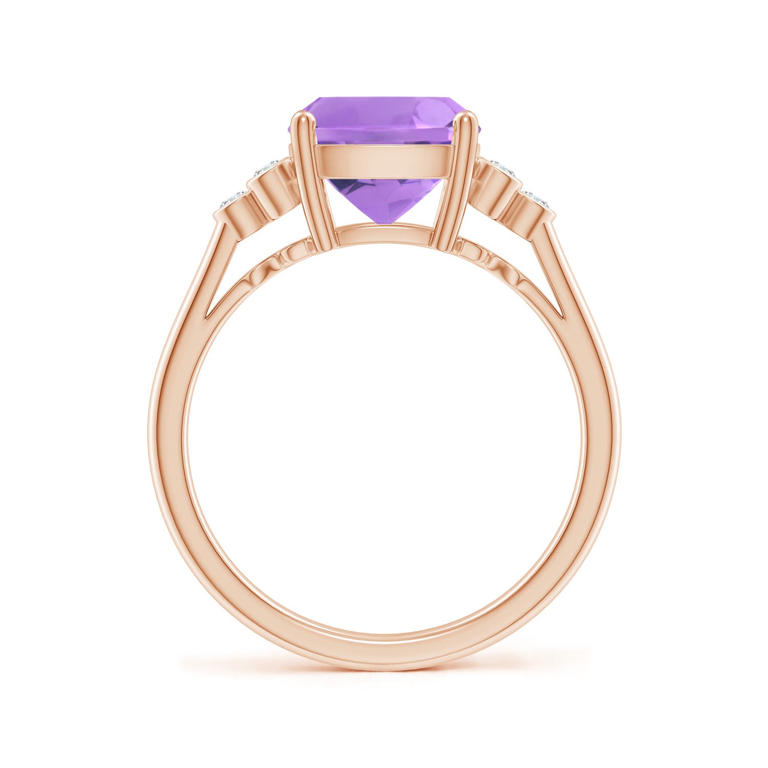 A - Amethyst / 2.83 CT / 14 KT Rose Gold