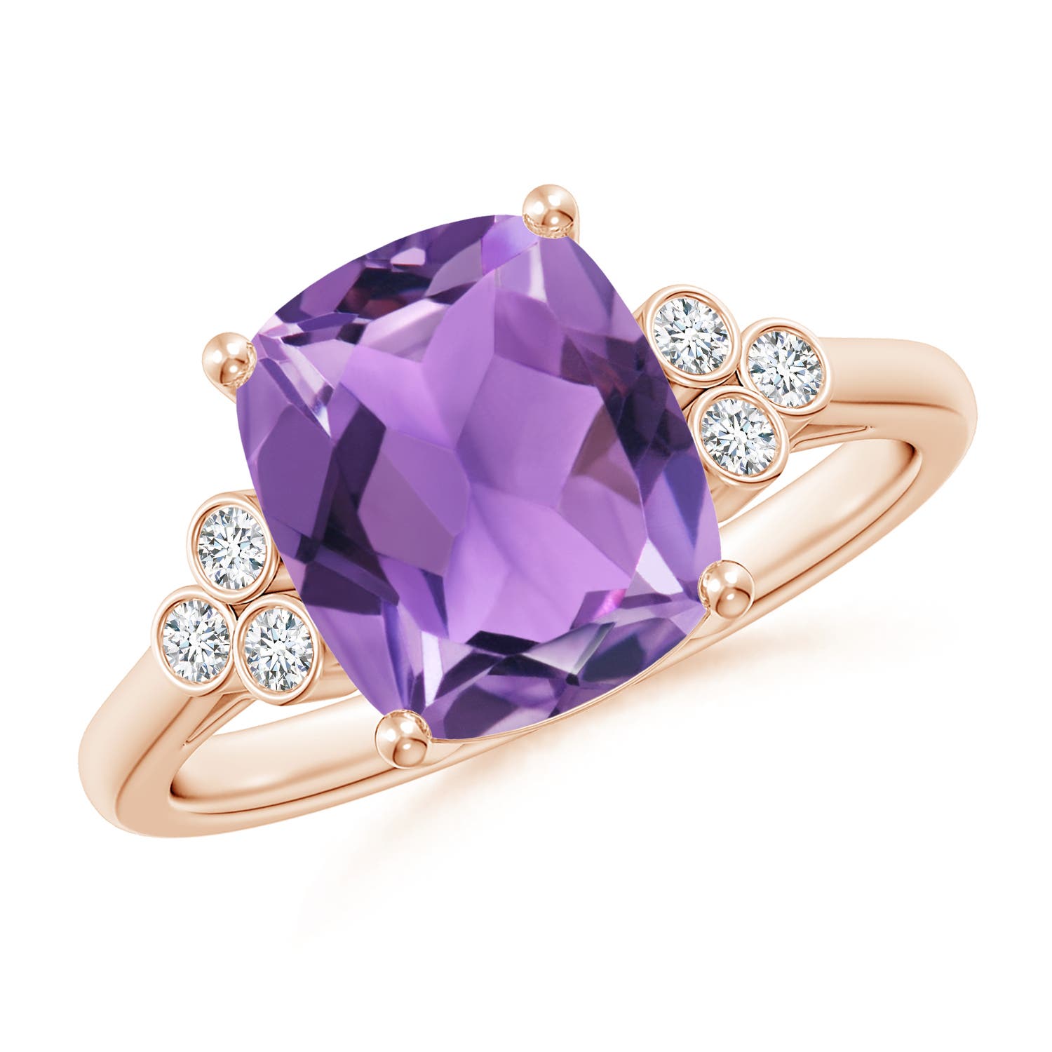 AA - Amethyst / 2.83 CT / 14 KT Rose Gold