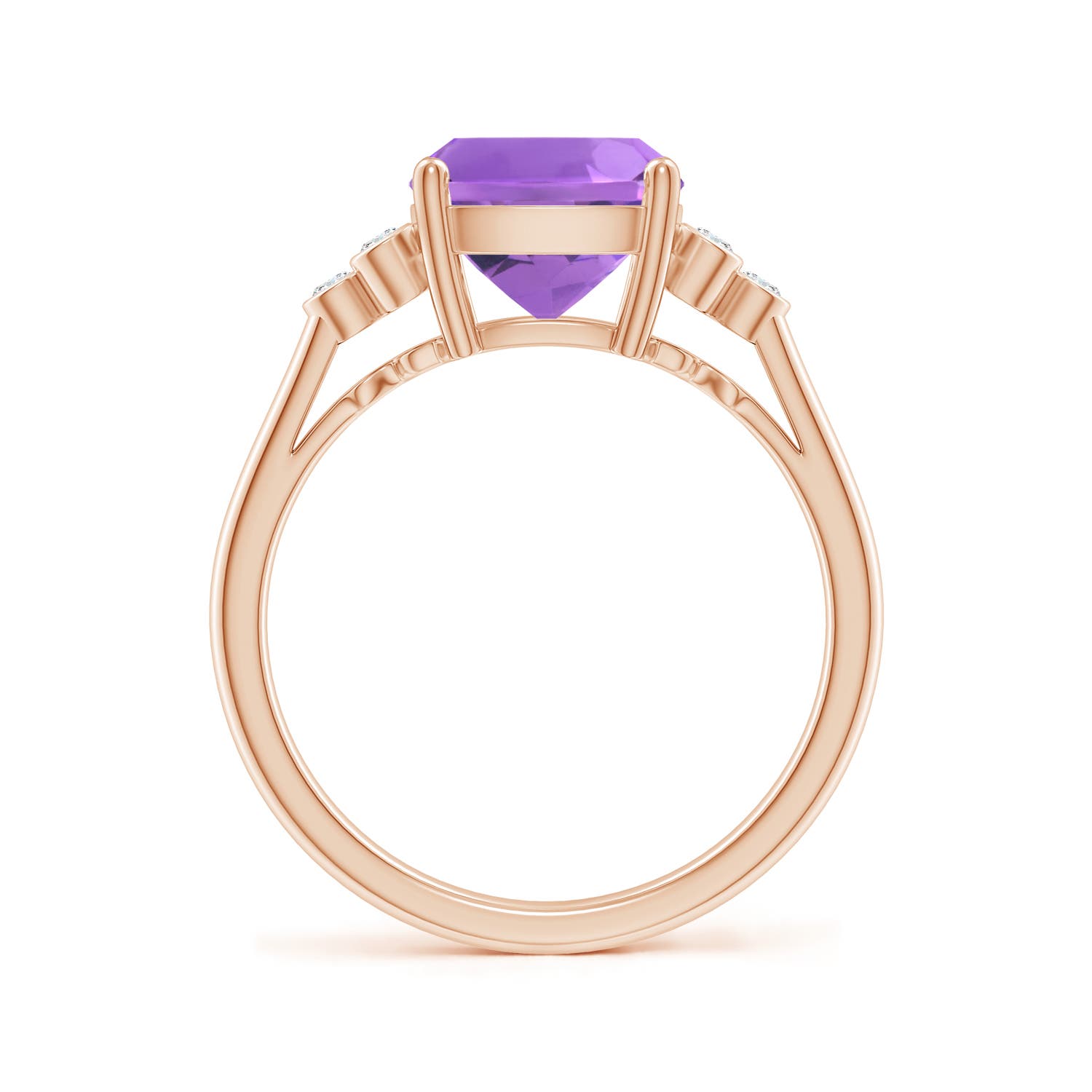 AA - Amethyst / 2.83 CT / 14 KT Rose Gold