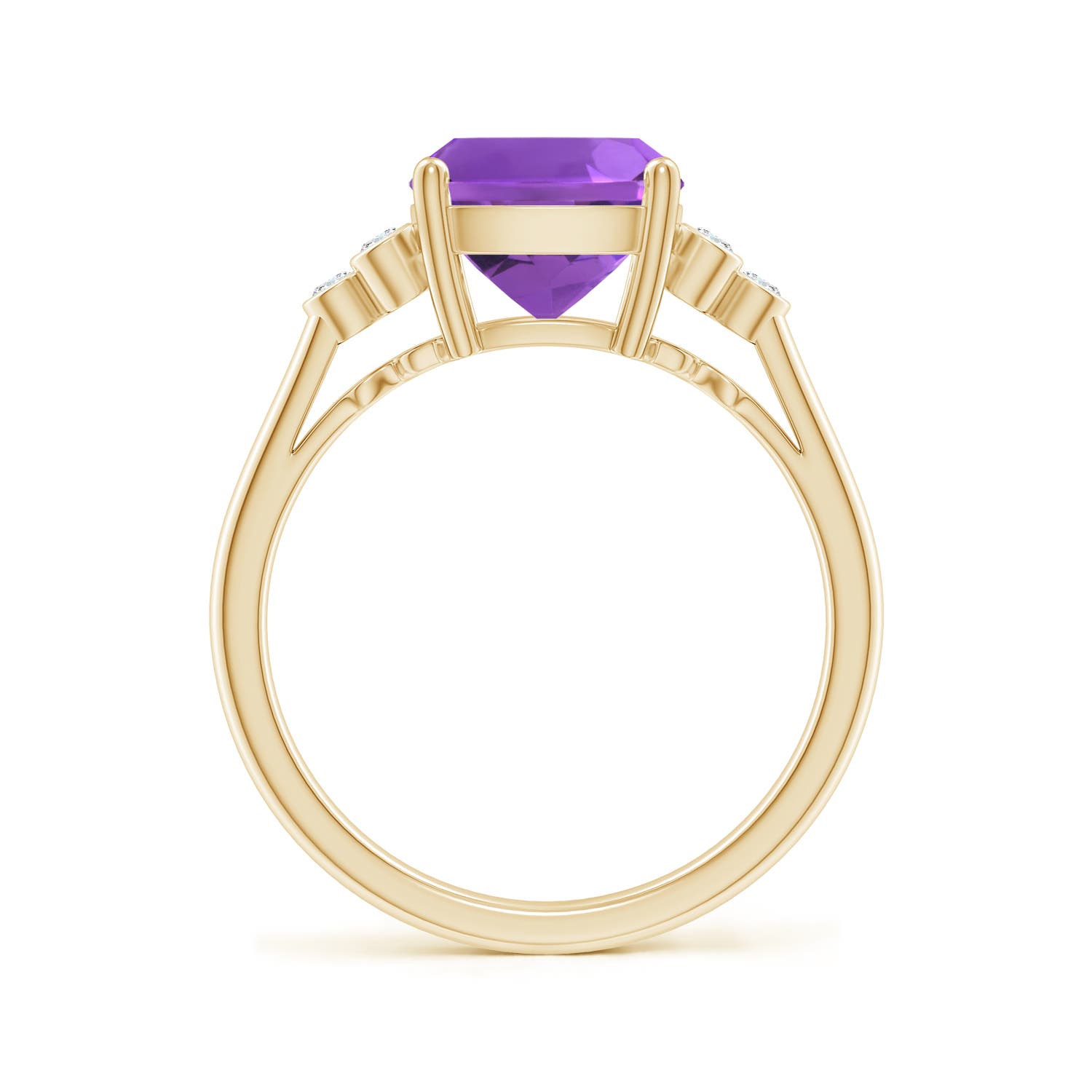 AAA - Amethyst / 2.83 CT / 14 KT Yellow Gold