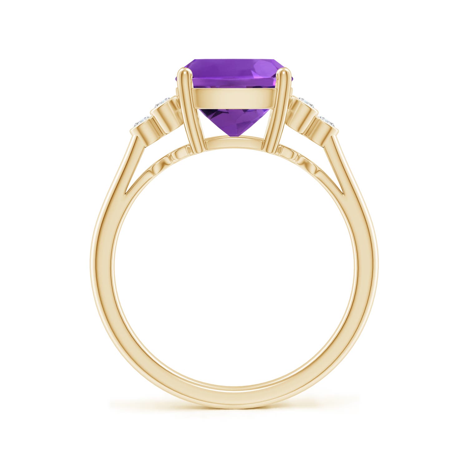 AAAA - Amethyst / 2.83 CT / 14 KT Yellow Gold