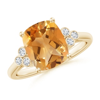 Cushion Rectangular A Citrine