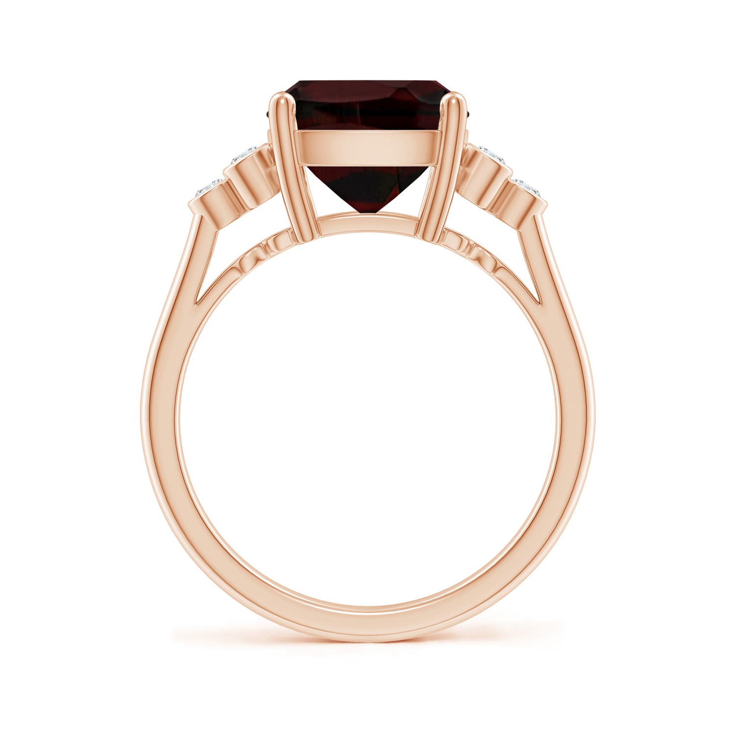 A - Garnet / 4.65 CT / 14 KT Rose Gold