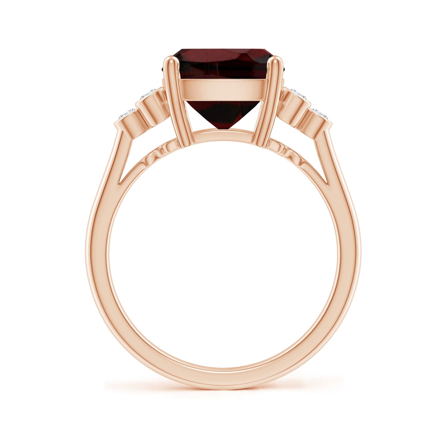 AA - Garnet / 4.65 CT / 14 KT Rose Gold