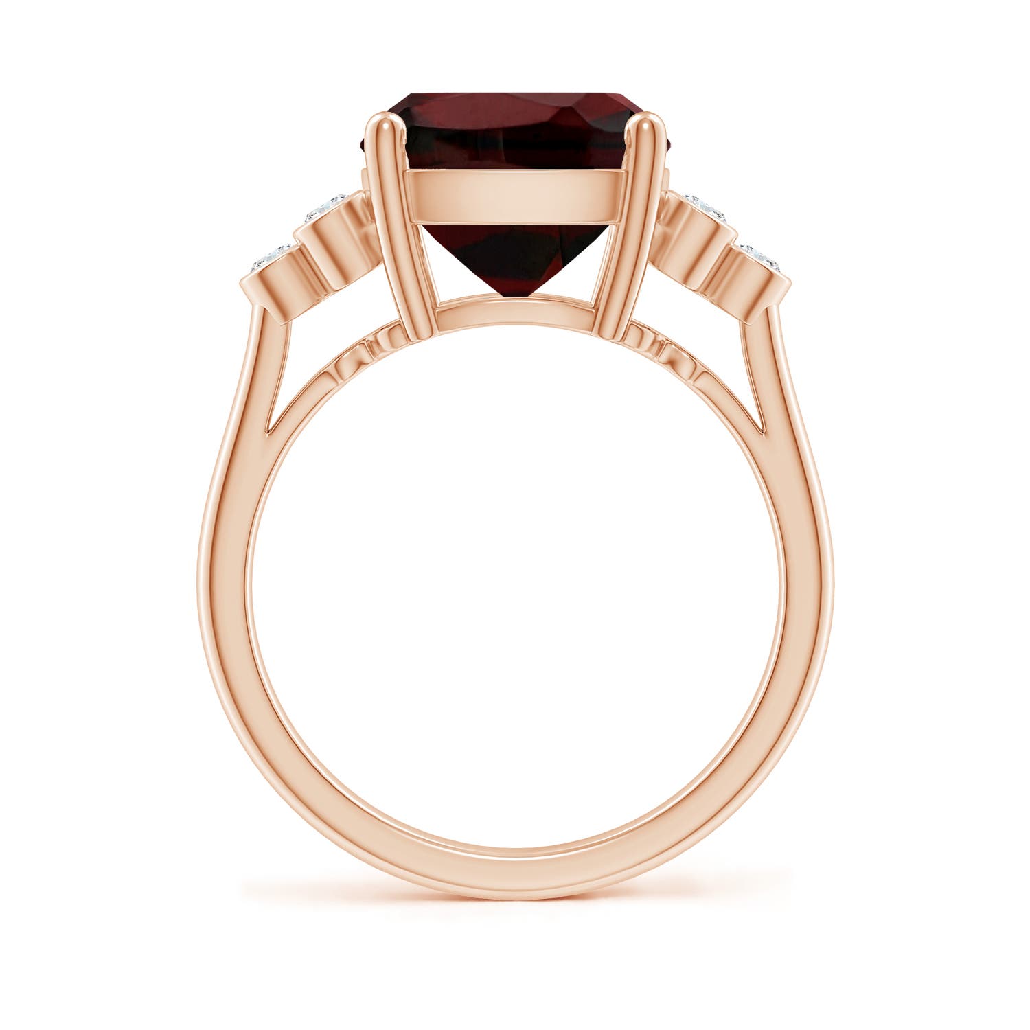 AA - Garnet / 5.52 CT / 14 KT Rose Gold