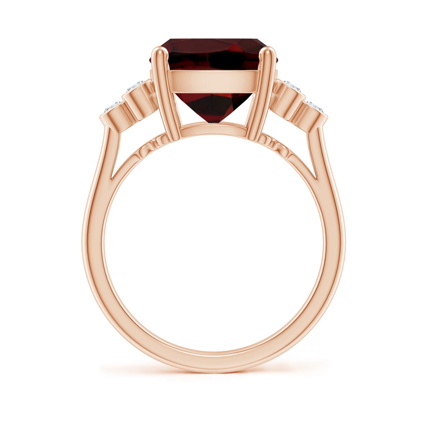 AAA - Garnet / 5.52 CT / 14 KT Rose Gold