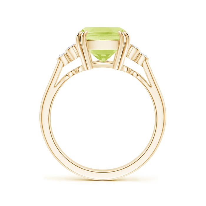 A - Peridot / 3.03 CT / 14 KT Yellow Gold