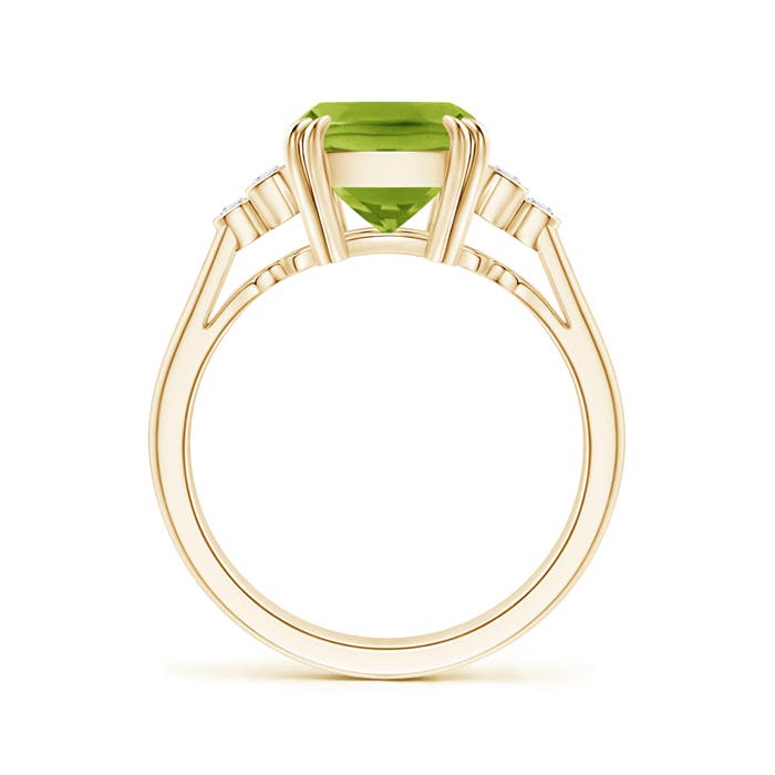 AAA - Peridot / 3.03 CT / 14 KT Yellow Gold