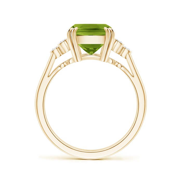 AAAA - Peridot / 3.03 CT / 14 KT Yellow Gold