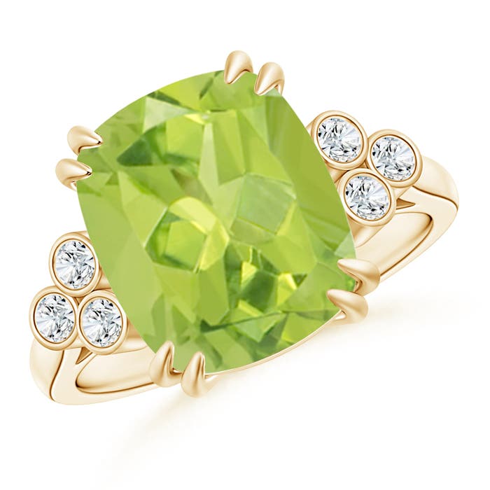 AA - Peridot / 5.67 CT / 14 KT Yellow Gold