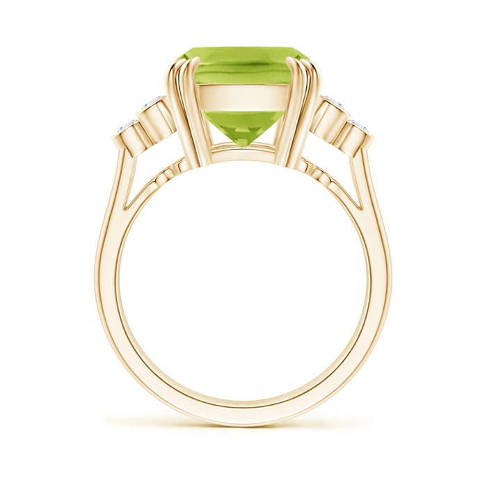 AA - Peridot / 5.67 CT / 14 KT Yellow Gold