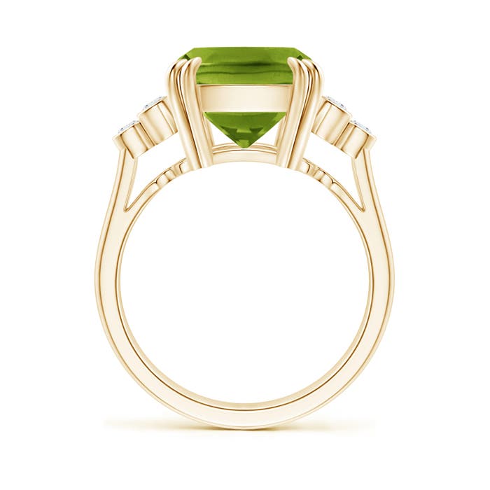 AAAA - Peridot / 5.67 CT / 14 KT Yellow Gold