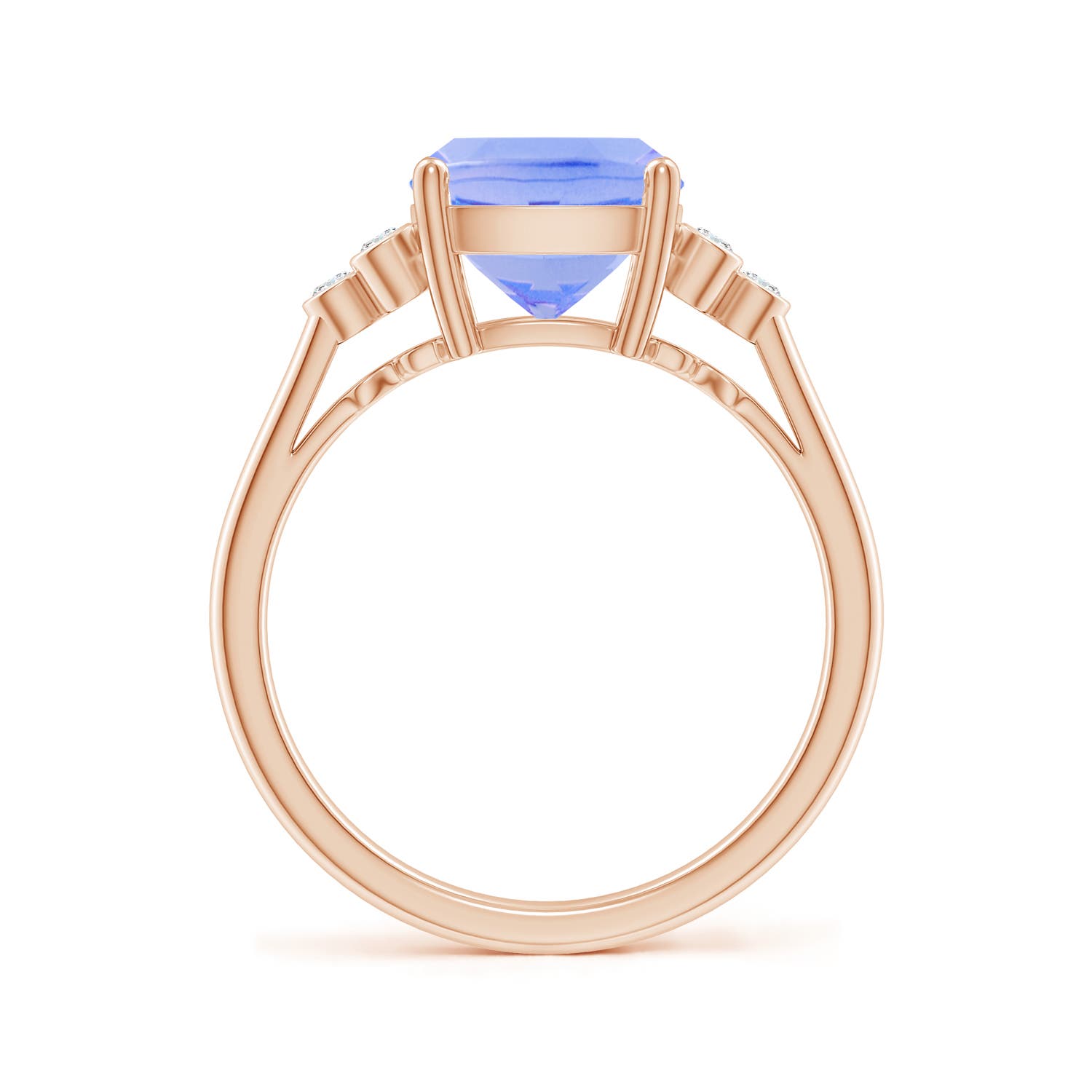 A - Tanzanite / 2.73 CT / 14 KT Rose Gold