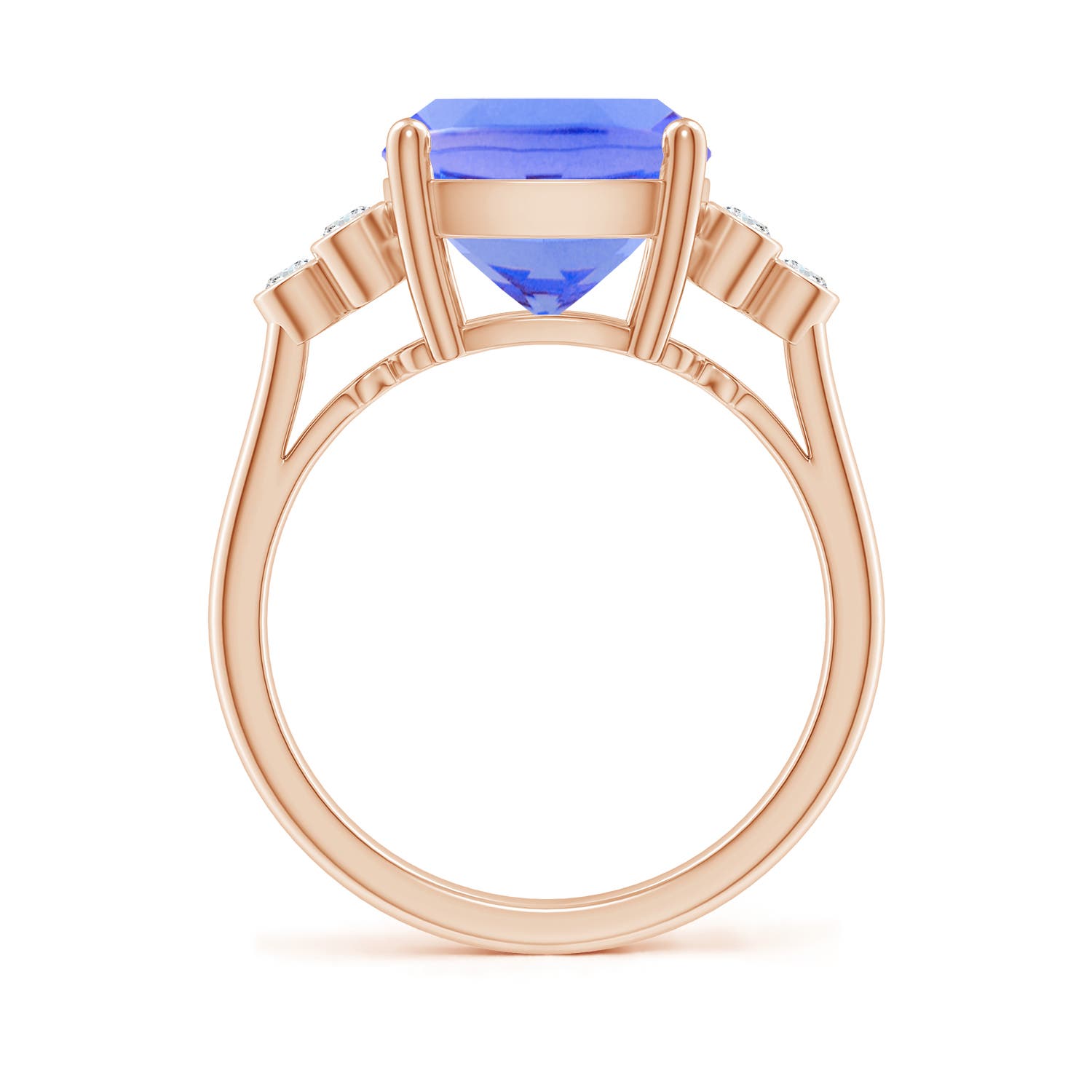 AA - Tanzanite / 4.67 CT / 14 KT Rose Gold