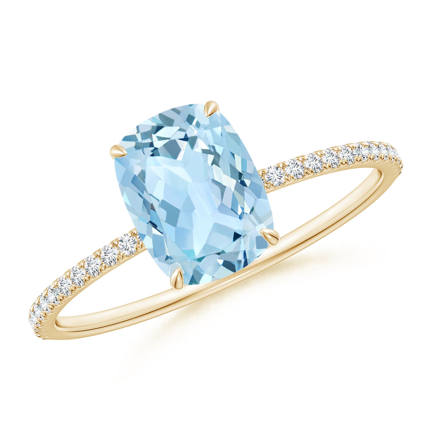 AAA - Aquamarine / 1.51 CT / 14 KT Yellow Gold