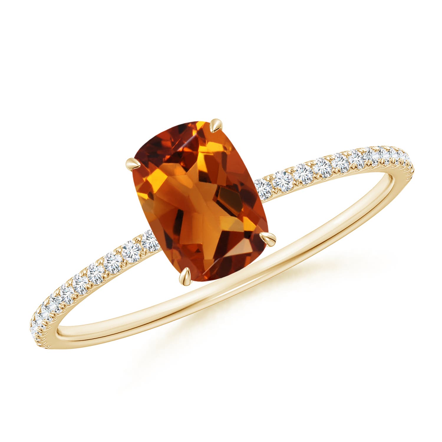 AAAA - Citrine / 1.07 CT / 14 KT Yellow Gold