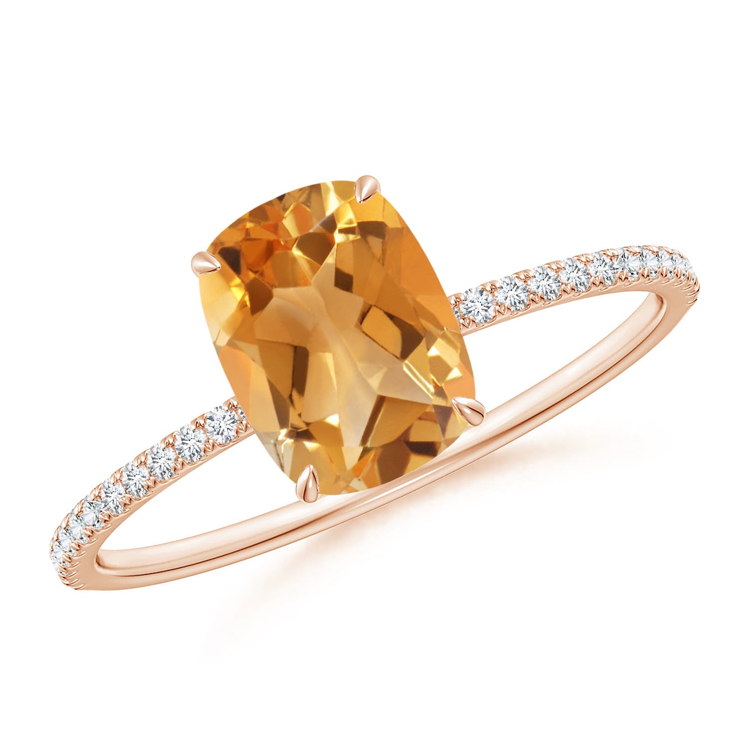 A - Citrine / 1.63 CT / 14 KT Rose Gold