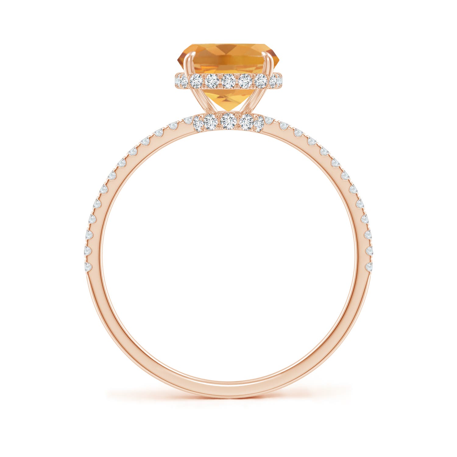 A - Citrine / 2.3 CT / 14 KT Rose Gold