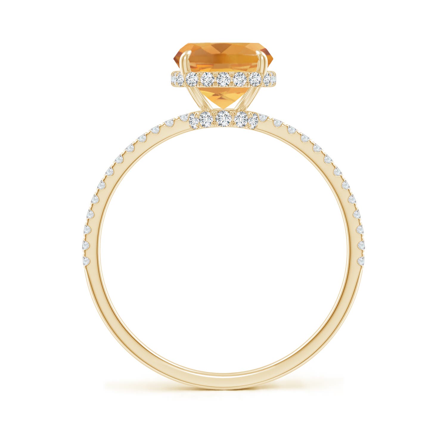 A - Citrine / 2.3 CT / 14 KT Yellow Gold