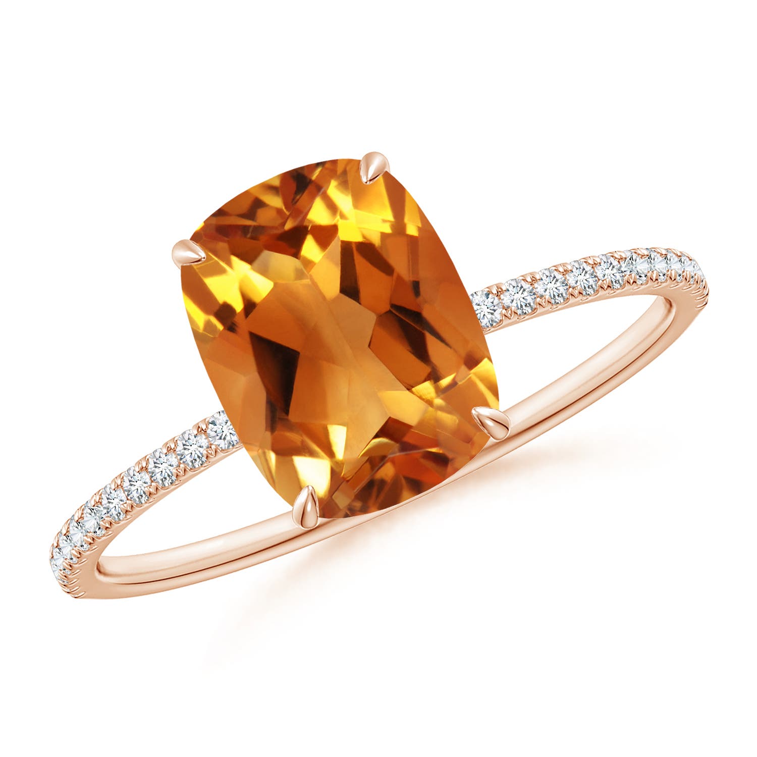 AAA - Citrine / 2.3 CT / 14 KT Rose Gold