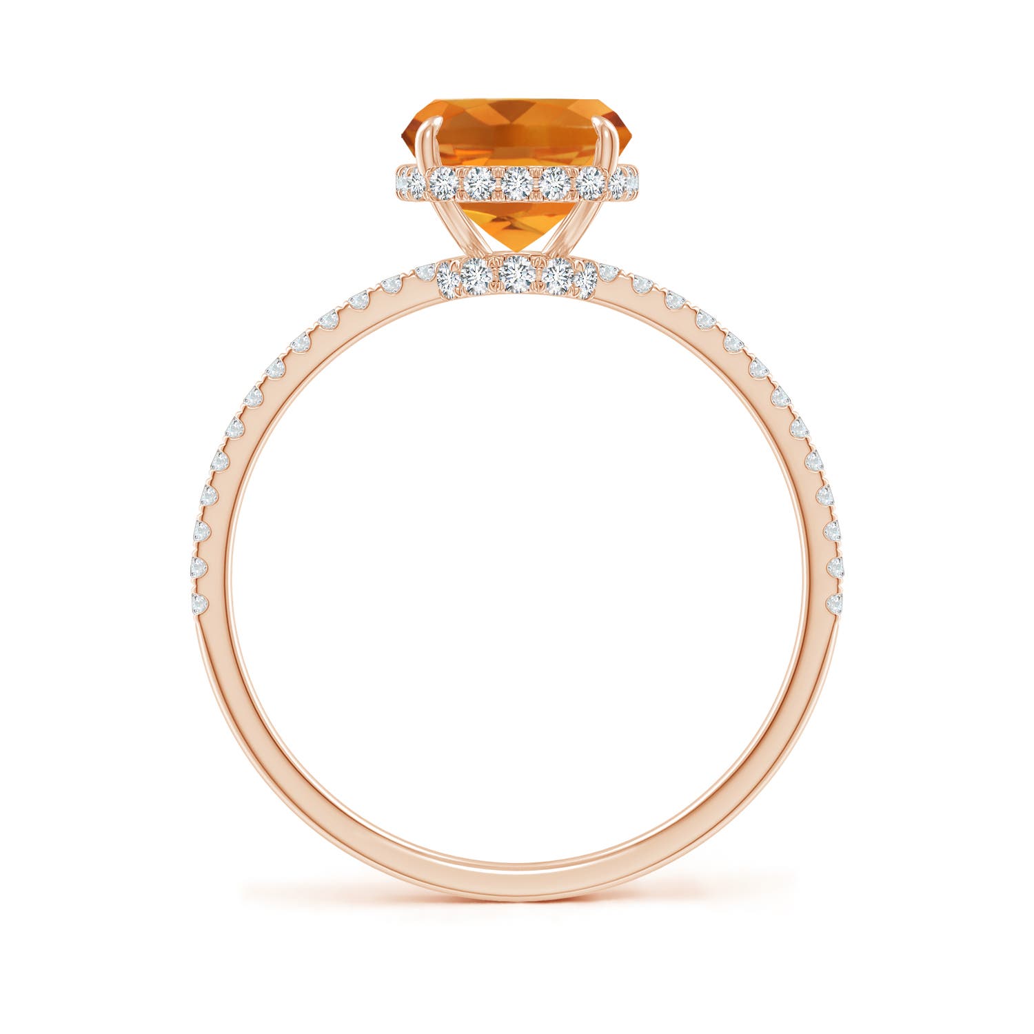 AAA - Citrine / 2.3 CT / 14 KT Rose Gold