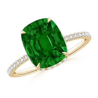 Cushion Rectangular AAAA Emerald