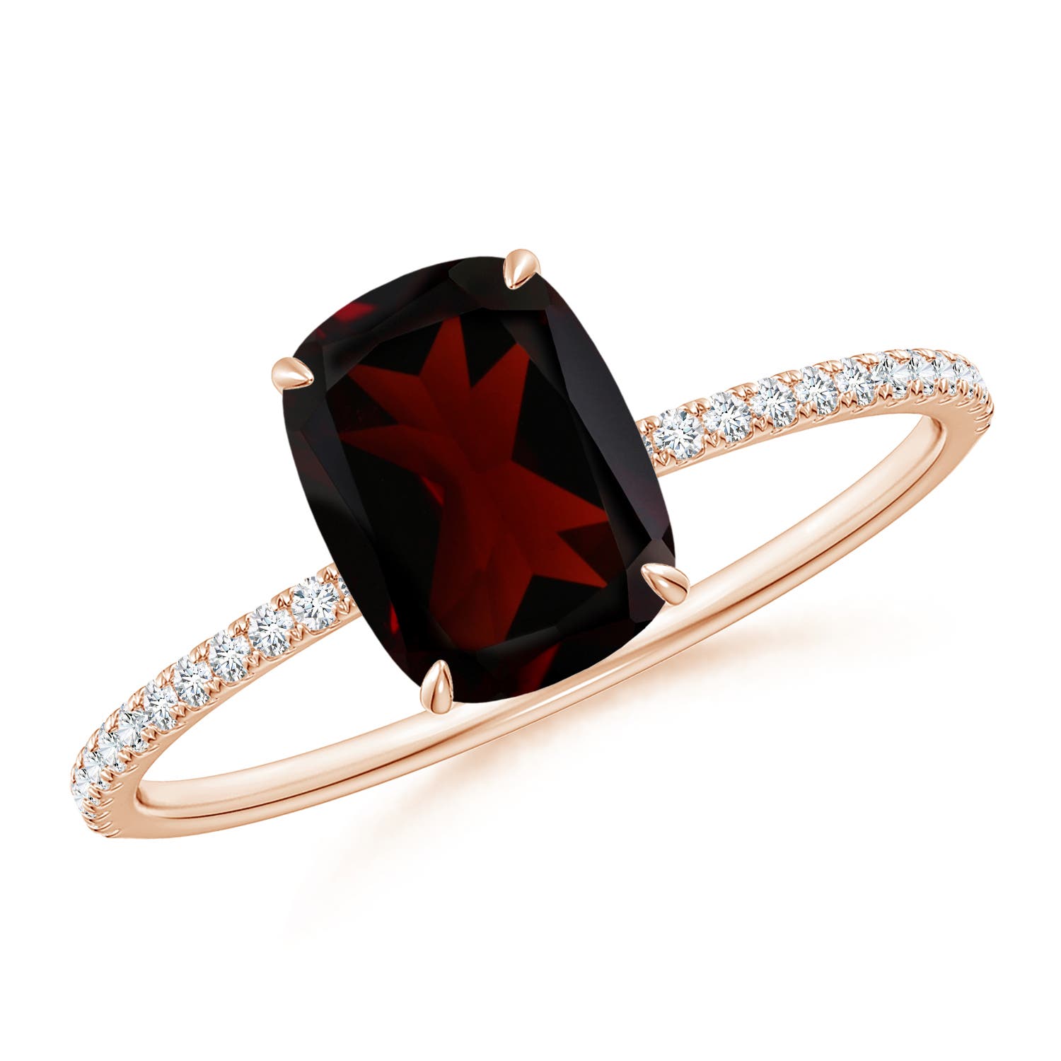 A - Garnet / 1.91 CT / 14 KT Rose Gold