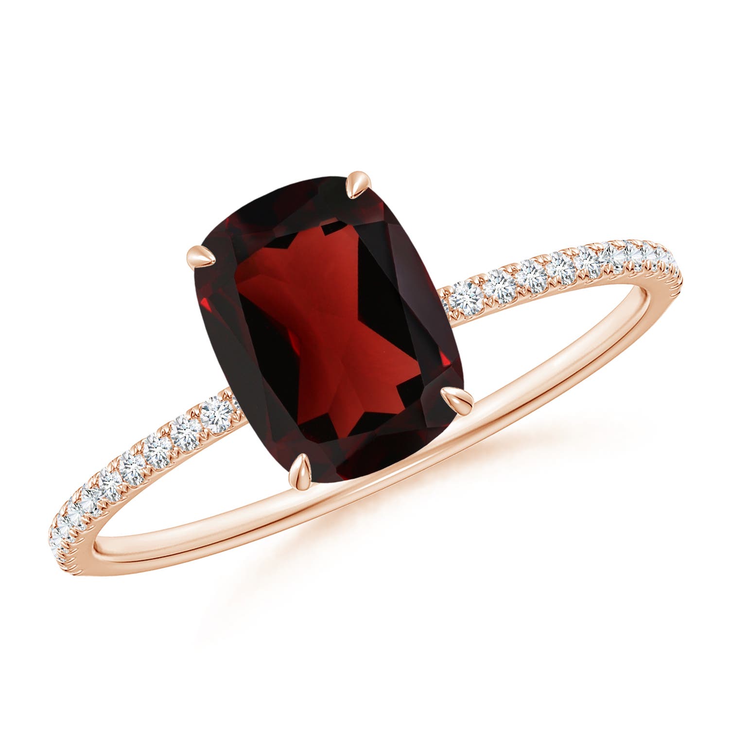 AA - Garnet / 1.91 CT / 14 KT Rose Gold