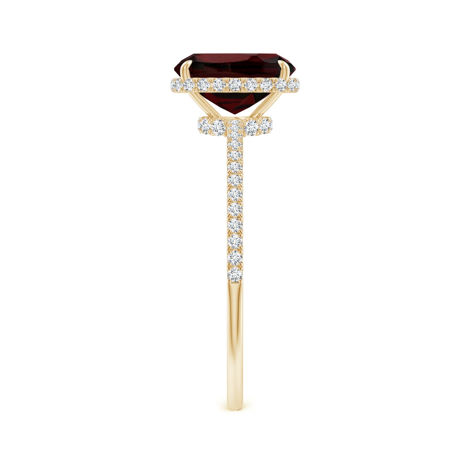 AA - Garnet / 1.91 CT / 14 KT Yellow Gold