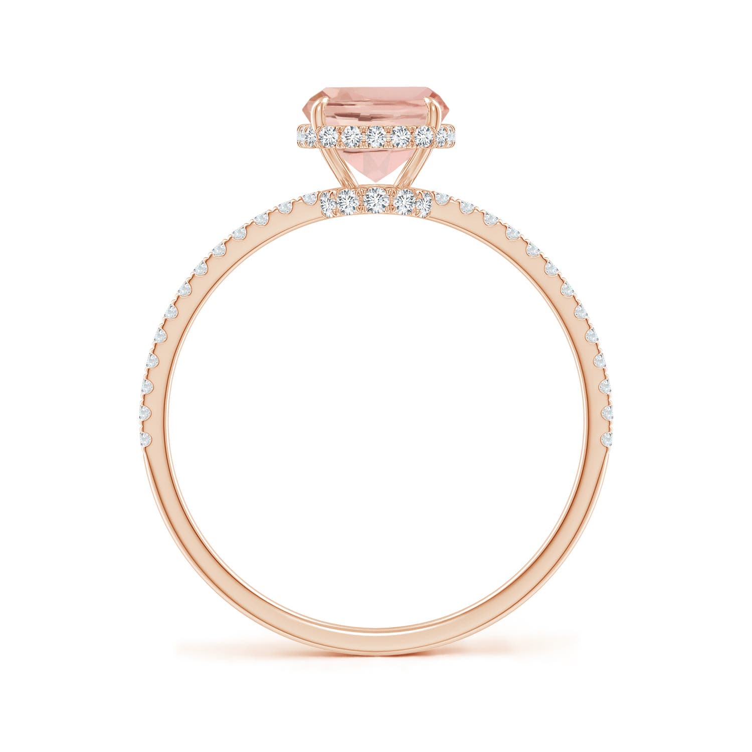 AAA - Morganite / 1.51 CT / 14 KT Rose Gold