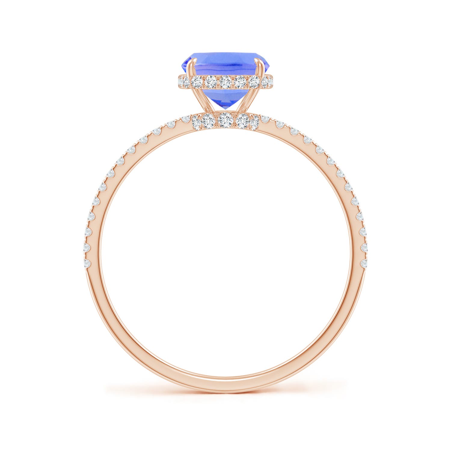 AA - Tanzanite / 1.88 CT / 14 KT Rose Gold