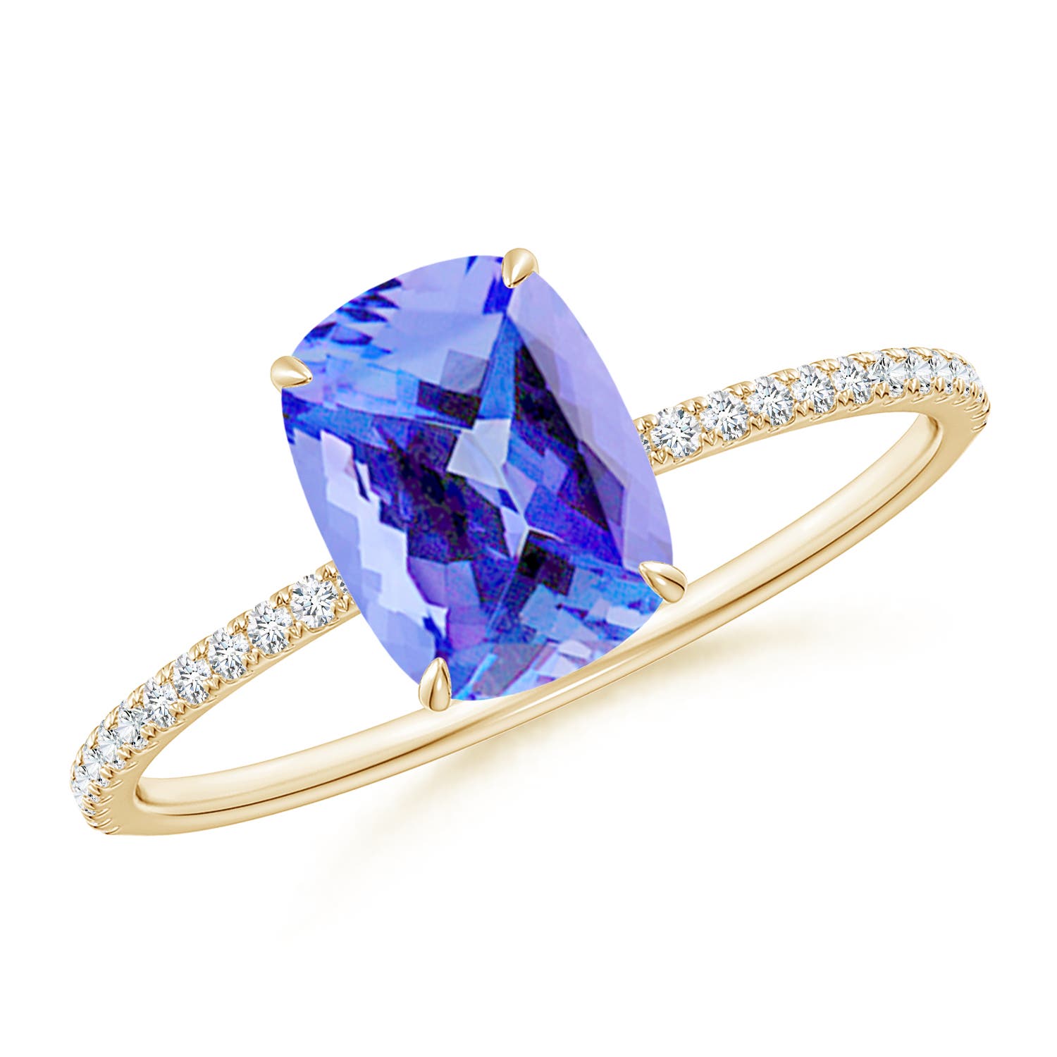 AA - Tanzanite / 1.88 CT / 14 KT Yellow Gold