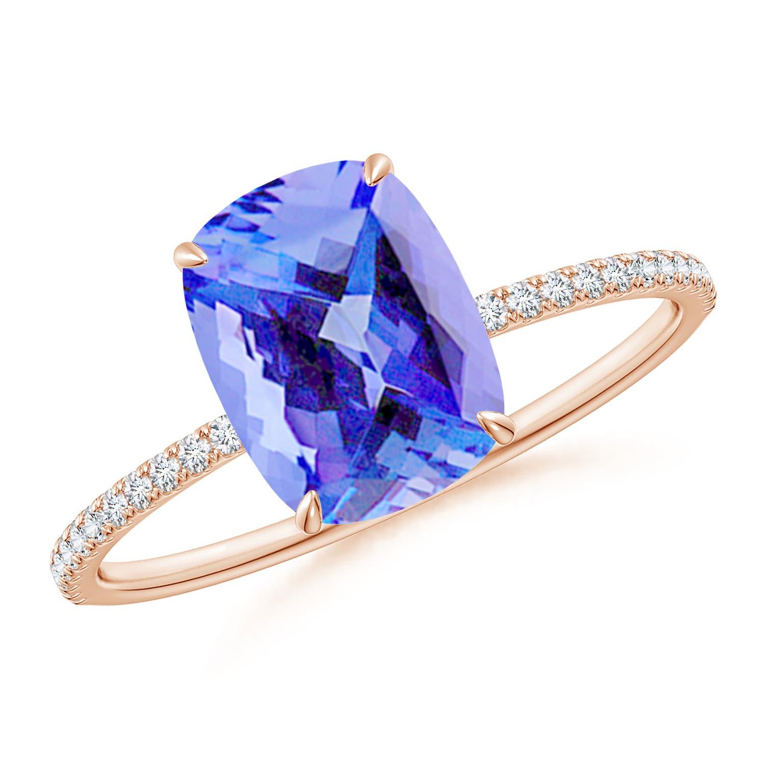 AA - Tanzanite / 2.8 CT / 14 KT Rose Gold